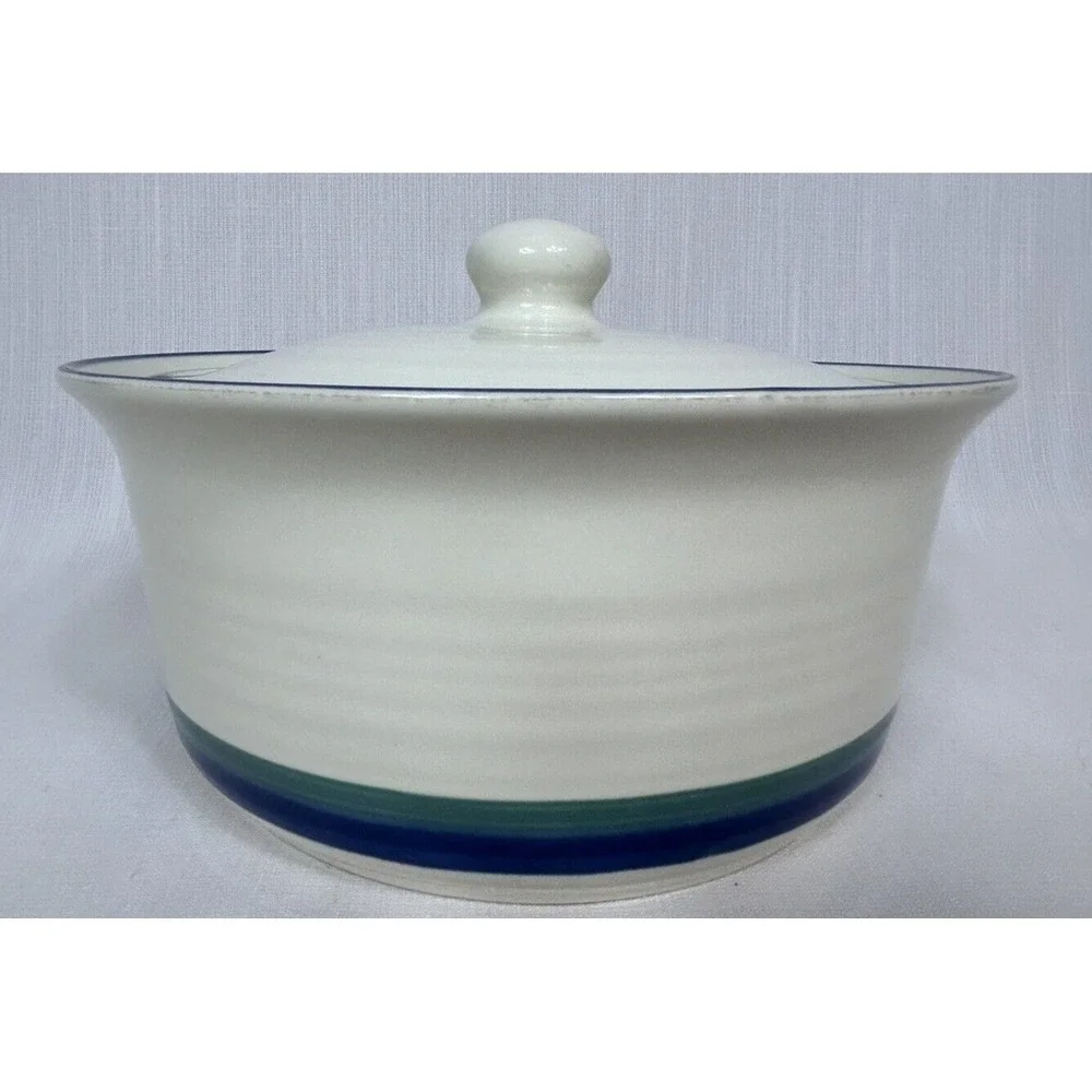 Pfaltzgraff Northwinds Covered‎ Casserole Dish 2 quart USA, Discontinued Pattern